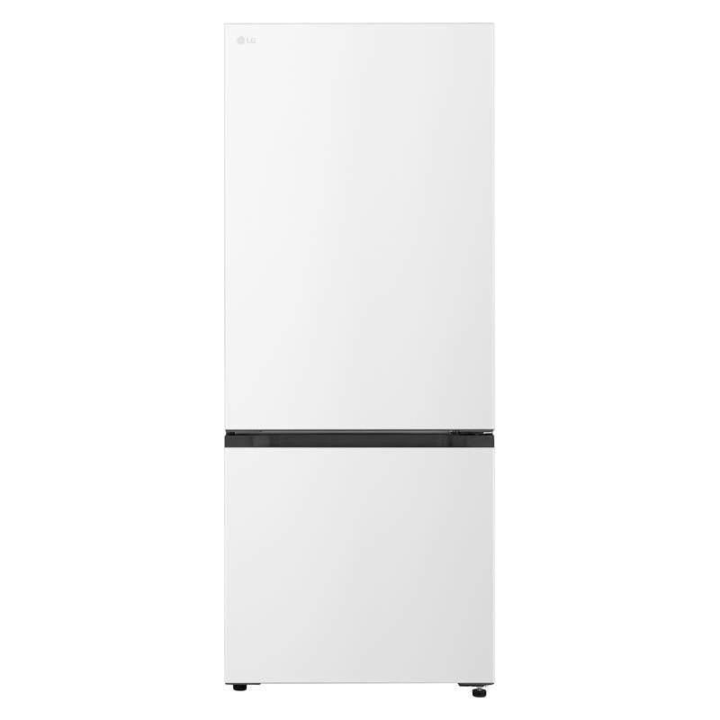 LG 436L Bottom Mount Fridge with Zero Clearance Hinges - Matte White