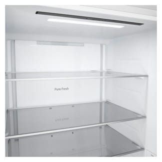LG 436L Bottom Mount Fridge with Zero Clearance Hinges - Matte White
