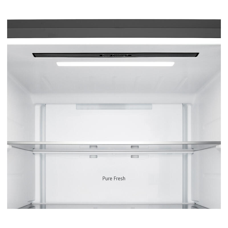 LG 436L Bottom Mount Fridge with Zero Clearance Hinges - Stainless Steel