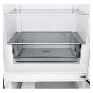 LG 436L Bottom Mount Fridge with Zero Clearance Hinges - Stainless Steel