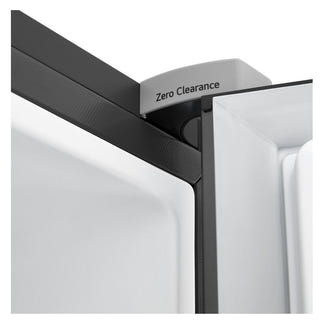 LG 436L Bottom Mount Fridge with Zero Clearance Hinges - Stainless Steel