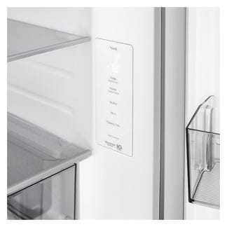 LG 436L Bottom Mount Fridge with Zero Clearance Hinges - Stainless Steel