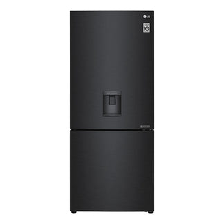 LG 420 Litre Bottom Mount Refrigerator - Matte Black