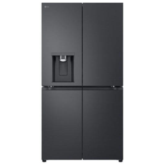 LG 638 Litre French Door Refrigerator - Matte Black