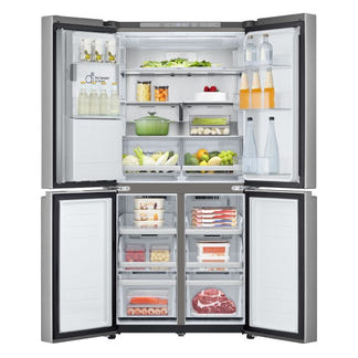LG 508L Slim French Door Fridge - Stainless Steel