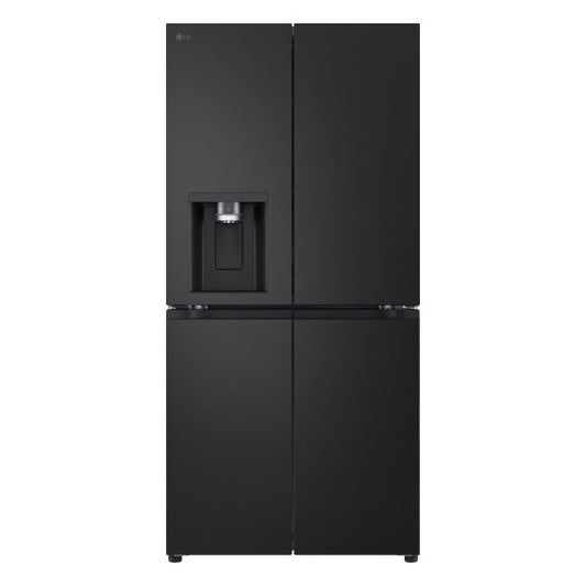 LG 508L Slim French Door Fridge - Matte Black