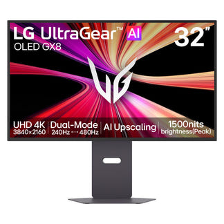 LG 32" UltraGear 4k UHD OLED with AGLR Gaming Monitor