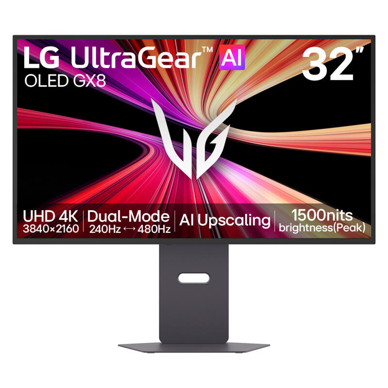LG 32" UltraGear 4k UHD OLED with AGLR Gaming Monitor
