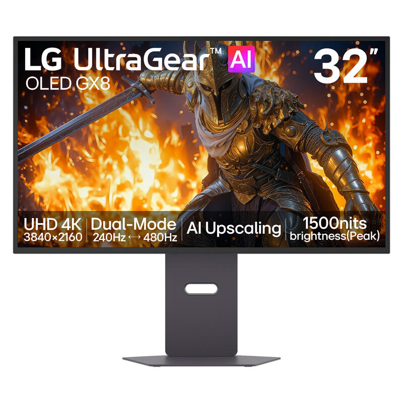 LG 32" UltraGear 4k UHD OLED with AGLR Gaming Monitor