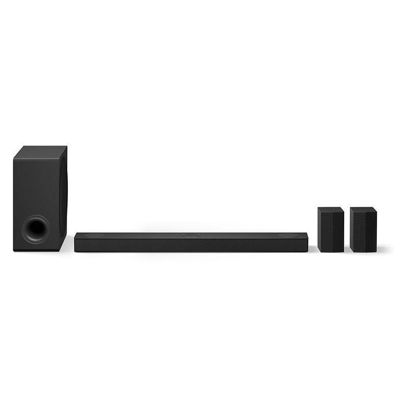 LG S80TR 5.1.3 Channel Soundbar with Subwoofer & Rear Speakers - Black