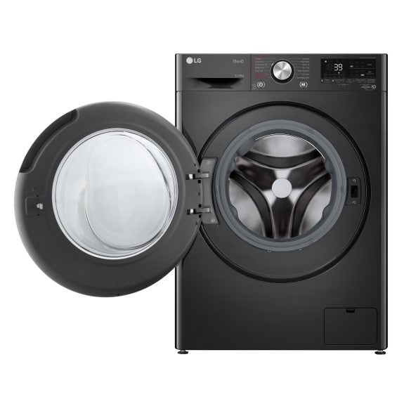 LG 12kg/8kg Washer Dryer Combo - Black