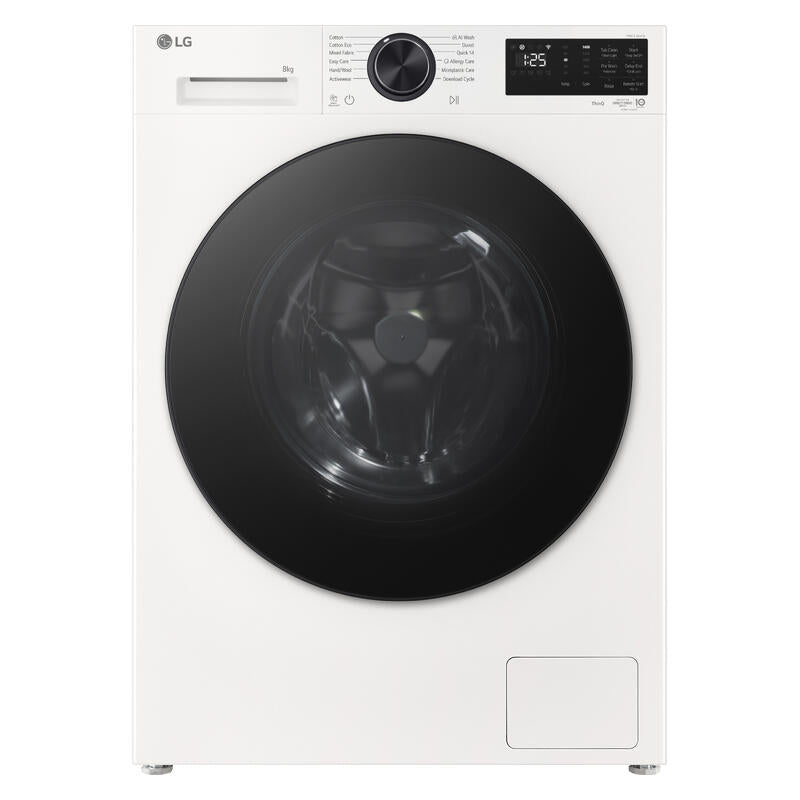 LG 8kg AI Front Load Washing Machine (Series 3) - White