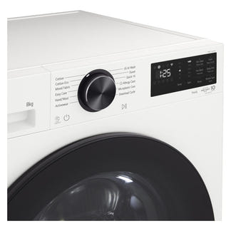 LG 8kg AI Front Load Washing Machine (Series 3) - White