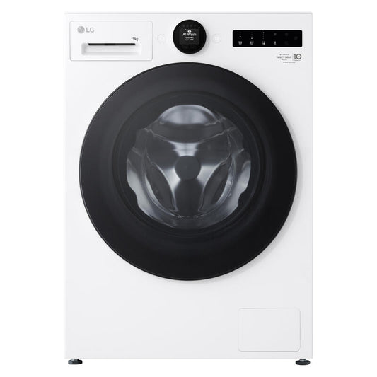LG 9kg Series 9 AI Front Load Washing Machine - Essence White
