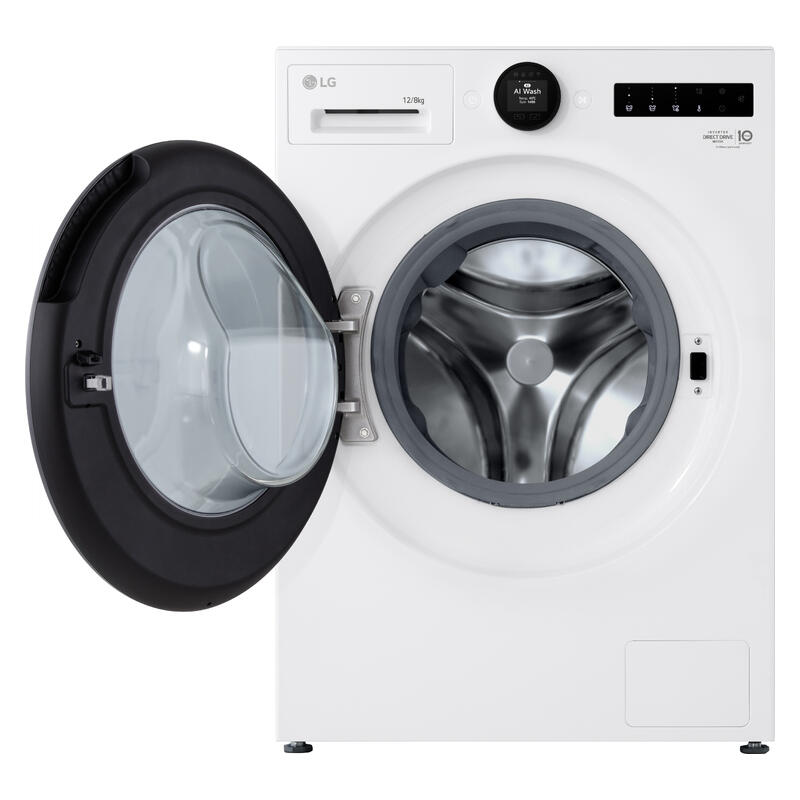LG 12kg + 8kg AI Front Load Wash and Dry Combo - Series 10