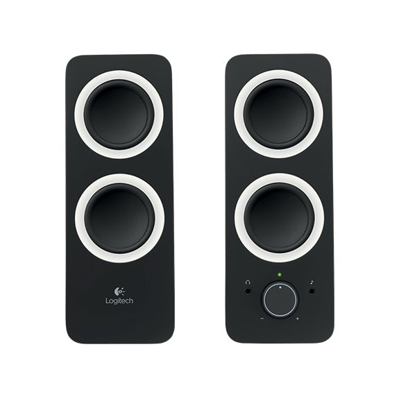 Logitech Multimedia Speakers- Midnight  Black