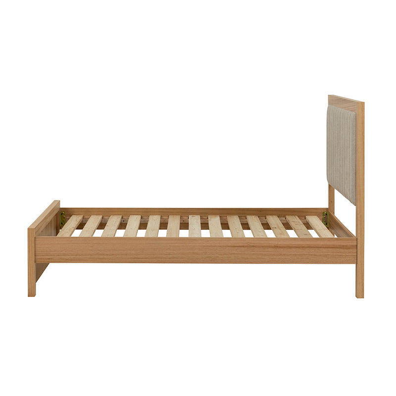 Madeline Timber Queen Bed - Mountain Ash/Grey