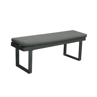 Maderia 5 Piece Outdoor Lounge/Dining Set - Charcoal/Dark Grey