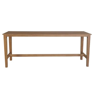 Marrakesh Timber Bar Table - Natural