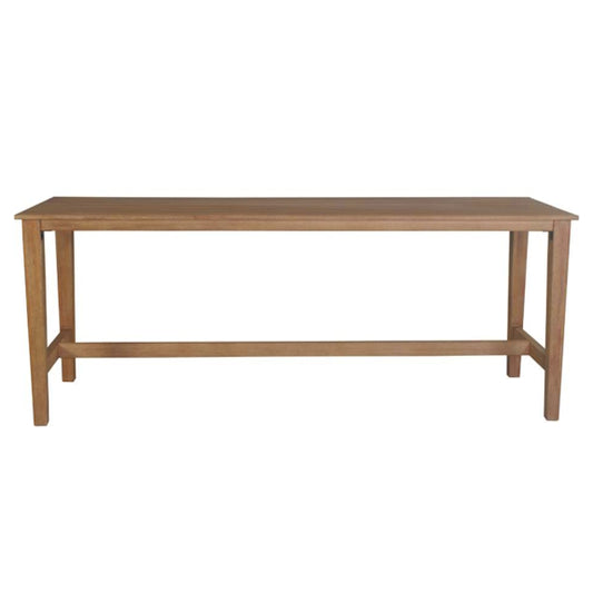 Marrakesh Timber Bar Table - Natural
