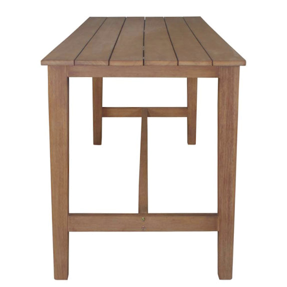 Marrakesh Timber Bar Table - Natural