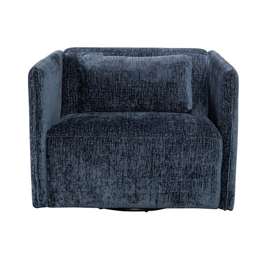 Martina Swivel Occasional Chair - Ombre Blue