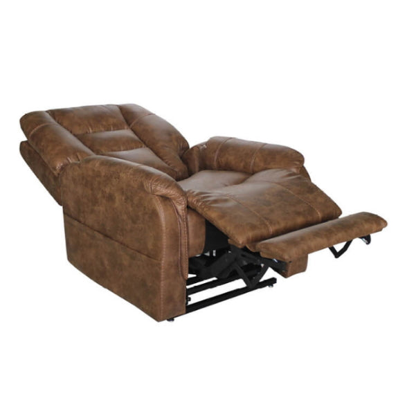 Theorem Mercer Lift & Recline Fabric Armchair - Saddle