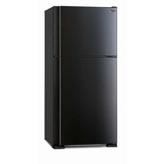 Mitsubishi Electric 458L Top Mount Fridge - Shiny Black