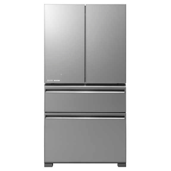 Mitsubishi Electric 564L French Door Fridge Freezer - Argent Silver