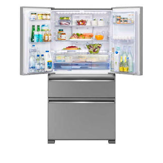 Mitsubishi Electric 564L French Door Fridge Freezer - Argent Silver