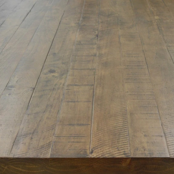 Montreal 180cm Timber Dining Table - Oak/White