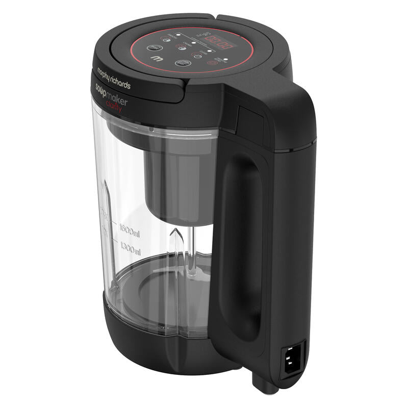 Morphy Richards Clarity 1.6L Soup Maker - Black
