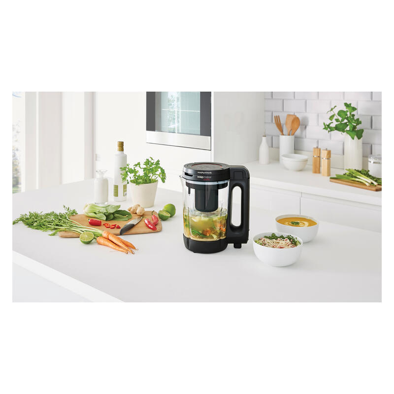 Morphy Richards Clarity 1.6L Soup Maker - Black