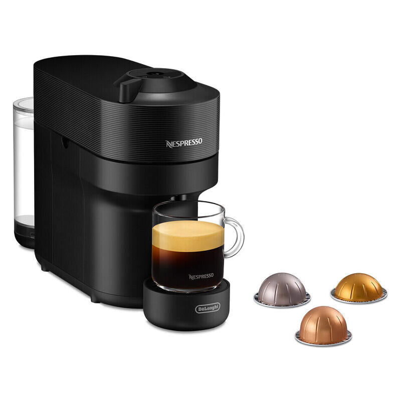 Nespresso Vertuo Pop Capsule Coffee Machine - Liquorice Black