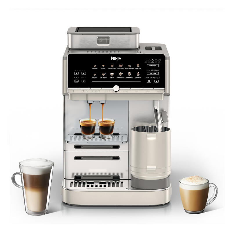 Ninja AutoBarista Pro Fully Automatic Espresso Coffee Machine - Oat Milk