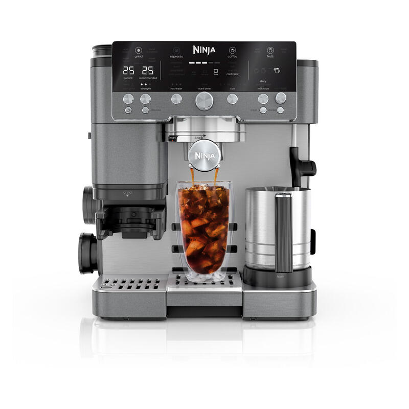 Ninja Luxe Cafe Premier Espresso Machine - Gunmetal