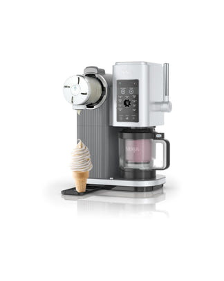 Ninja Swirl by CREAMi Soft Serve and Ice Cream Maker - Platinum Silver