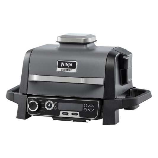 Ninja Woodfire Electric BBQ  Grill & Smoker - Black/Cool Grey