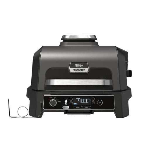 Ninja Woodfire Electric BBQ Grill and Smoker - Cool Grey