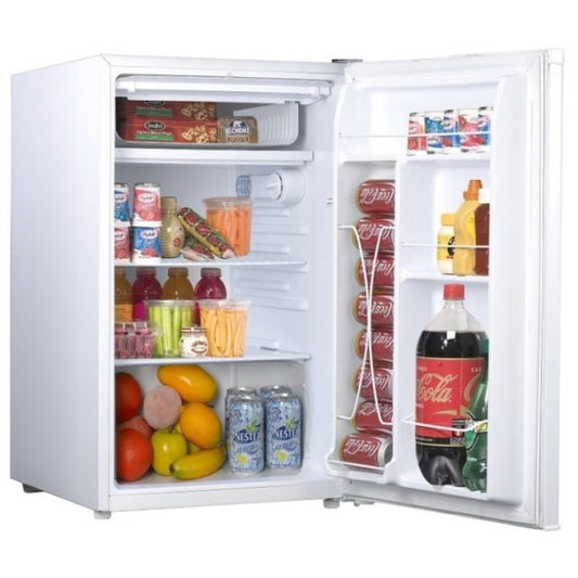 Norj 117L Single Door Bar Fridge - White