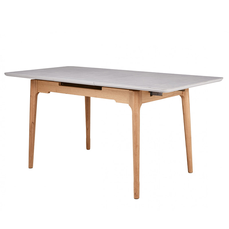 Norway 140-180cm Extension Dining Table - Light Grey/Oak