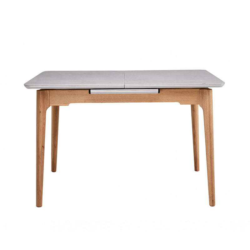 Norway 140-180cm Extension Dining Table - Light Grey/Oak