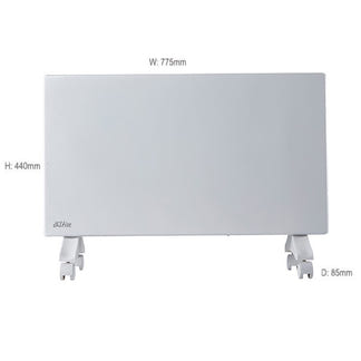 Omega Altise 2000W Panel Convector Heater - White