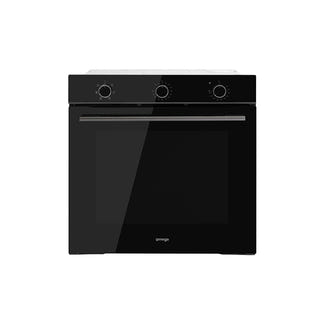 Omega 60cm Built-In Oven with 6 Functions - Black