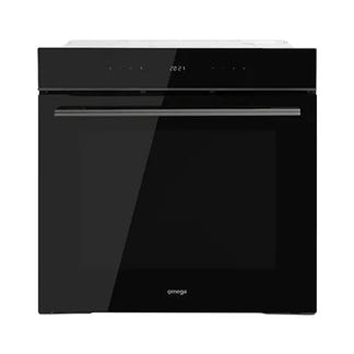 Omega 60cm Pyrolytic Built-In Oven with 16 Functions - Midnight Black