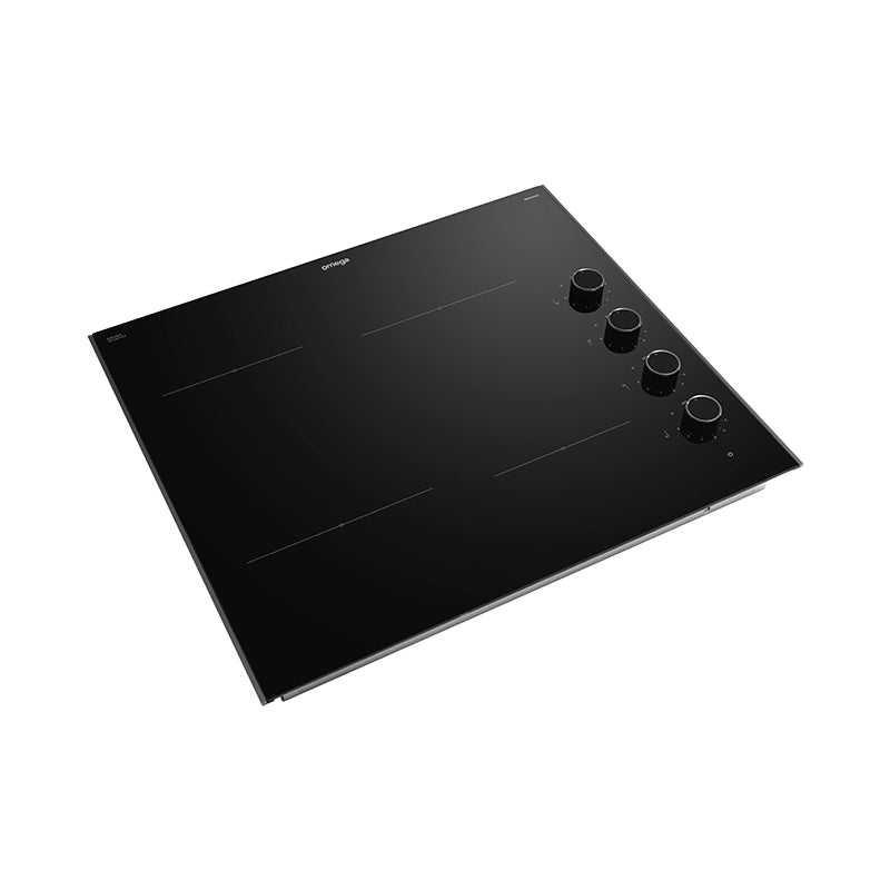 Omega 60cm Ceramic Cooktop with Knob Control