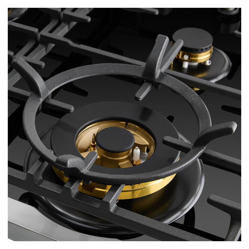 Omega 60cm Gas on Glass Cooktop with Woke Burner