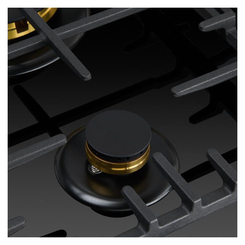 Omega 60cm Gas on Glass Cooktop with Woke Burner