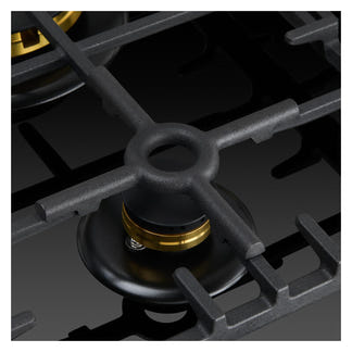 Omega 60cm Gas on Glass Cooktop with Woke Burner