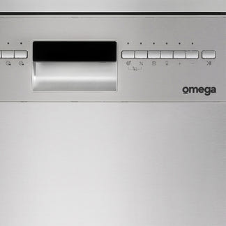Omega 45cm Freestanding Dishwasher - Stainless Steel